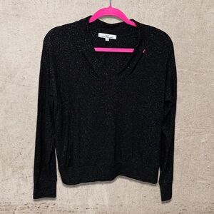 Red Haute Metallic Sweater